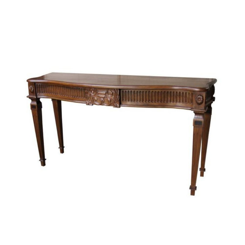 135cm Solid Wood Console Table