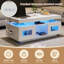 Frame Coffee Table with Storage