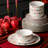 Stone Lain Rosie 12-Piece Dinnerware Set Porcelain