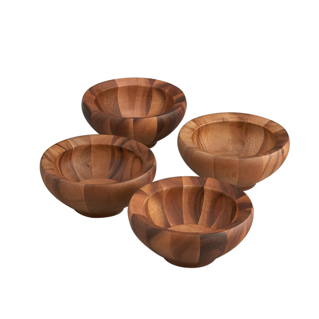 Nambe Yaro Ind Salad Bowls (Set of 4) Nambé