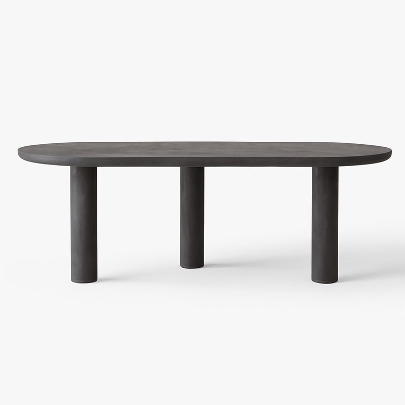 Table de salle à manger Aero, Gris