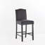 Tabouret de bar 26,25 po de hauteur comptoir avec garniture cloutée