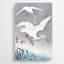 Descending Egrets by Louis Renard - Wrapped Canvas Painting-55342621