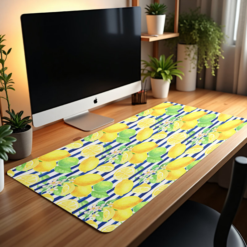 Polyester Desk Pad, 31.5x15.5