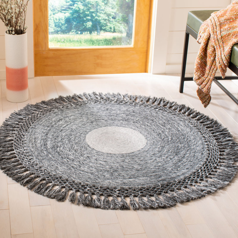 Cullen Hand Tufted Performance Rug, Round 3'
