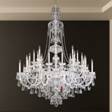 Sterling 40 Light 60in x 76in Chandelier in Gold with Clear Heritage Handcut Crystals