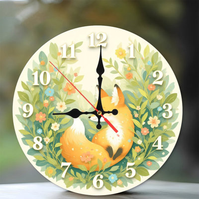 Horloge murale Fox