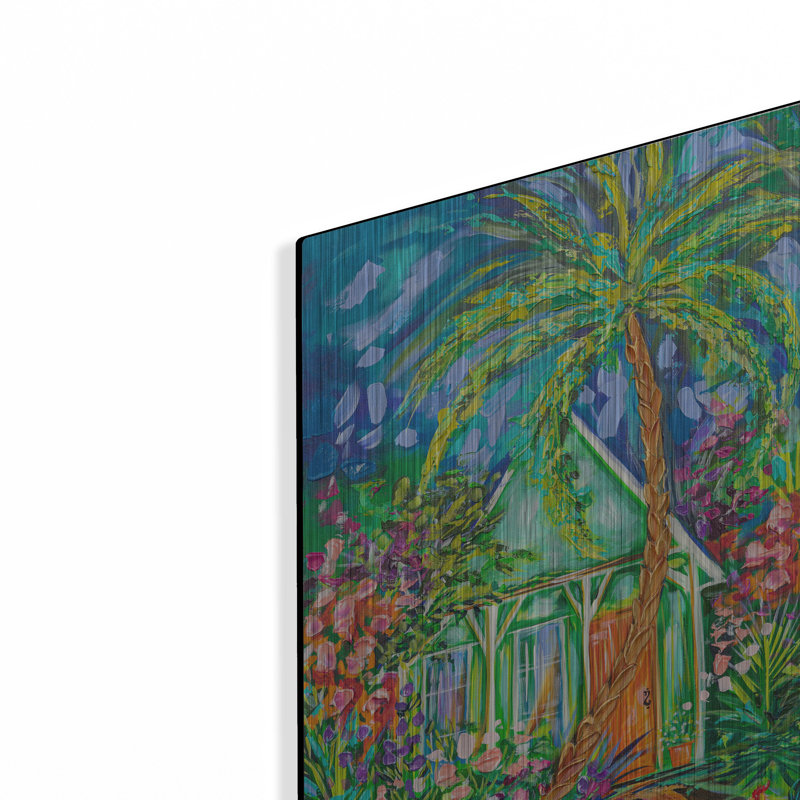 «Conch House» par Estelle Grengs, H 16 po x l 12 po