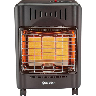 Avenger Portable Outdoor Propane Cabinet Heater – 18,000 BTU Radiant Gas Heater with Tip-Over & ODS Safety Shut-Off - Model # 22BF-A00