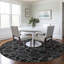 Tapis noir intérieur / extérieur lavable à la machine Mahaney ACN732-438616444