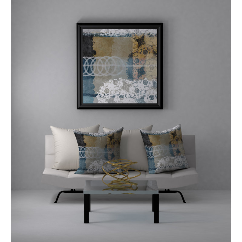 Housse de coussin carrée/insert, 24 po x 24 po