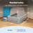 ScoopFree® Crystal Smart Front-Entry Self-Cleaning Litter Box