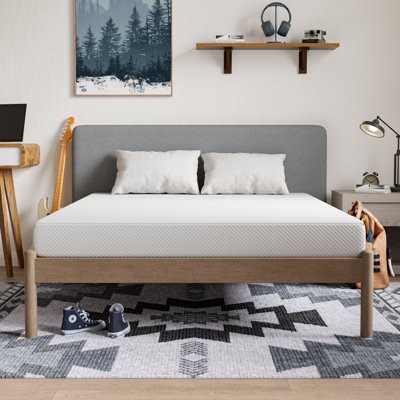 6" Medium Gel Memory Foam Mattress With Certipur-us