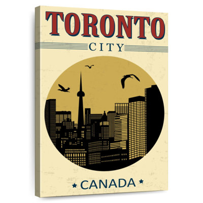 Affiche rétro Aime Toronto