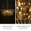 Lustre gradué à 3 lumières Barela