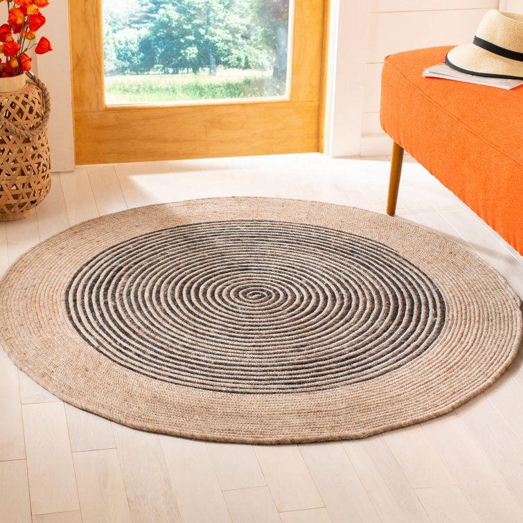 Copeland Hand Woven 0.6 Wool, 0.4 Cotton Geometric Rug