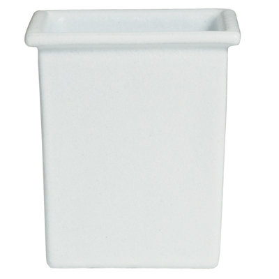 IS014WW - 2,1 pte, bol à salade carré de 6,3 po, profondeur de 7 po