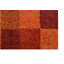 Mona Rectangle 140 cm x 200 cm Geometric Hand Woven Shaggy Area Rug Set