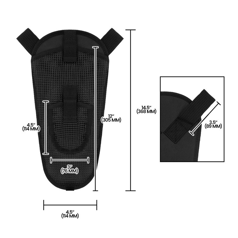 Monogahela Heavy Duty Vine Lopper Holster To Wear On Belt