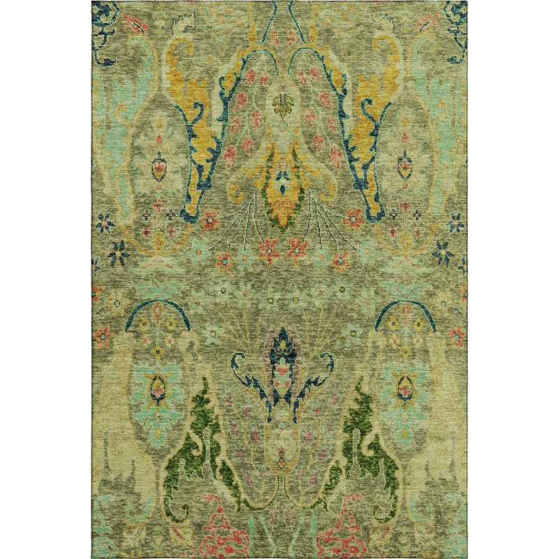 Premium Machine Washable Mayfield AMF1932 Modern Rug, Rectangle 5' x 7'6"