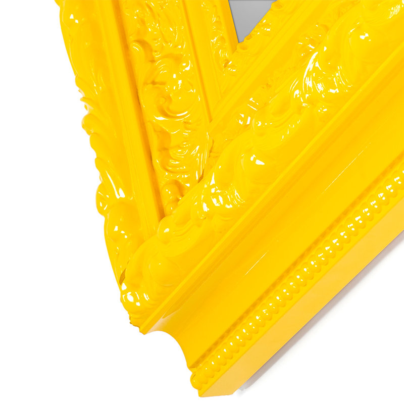 Miroir Elite, Lambo jaune, 49 po x 49 po