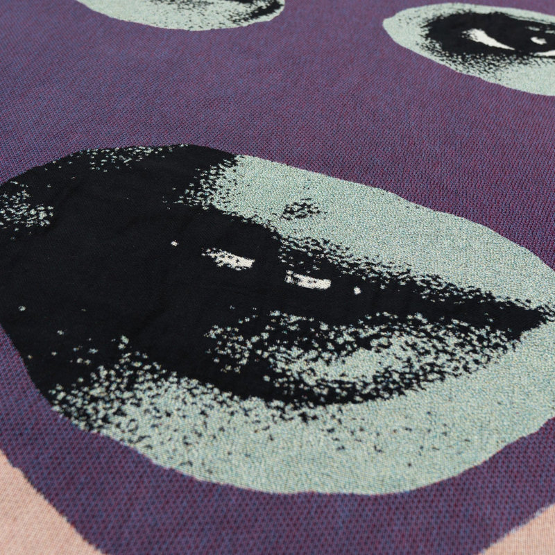 Faceless Woven Throw Blanket
