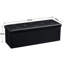 Nairne 110cm Wide Faux Leather Tufted Rectangle Solid Colour Storage Ottoman with Storage-929418574