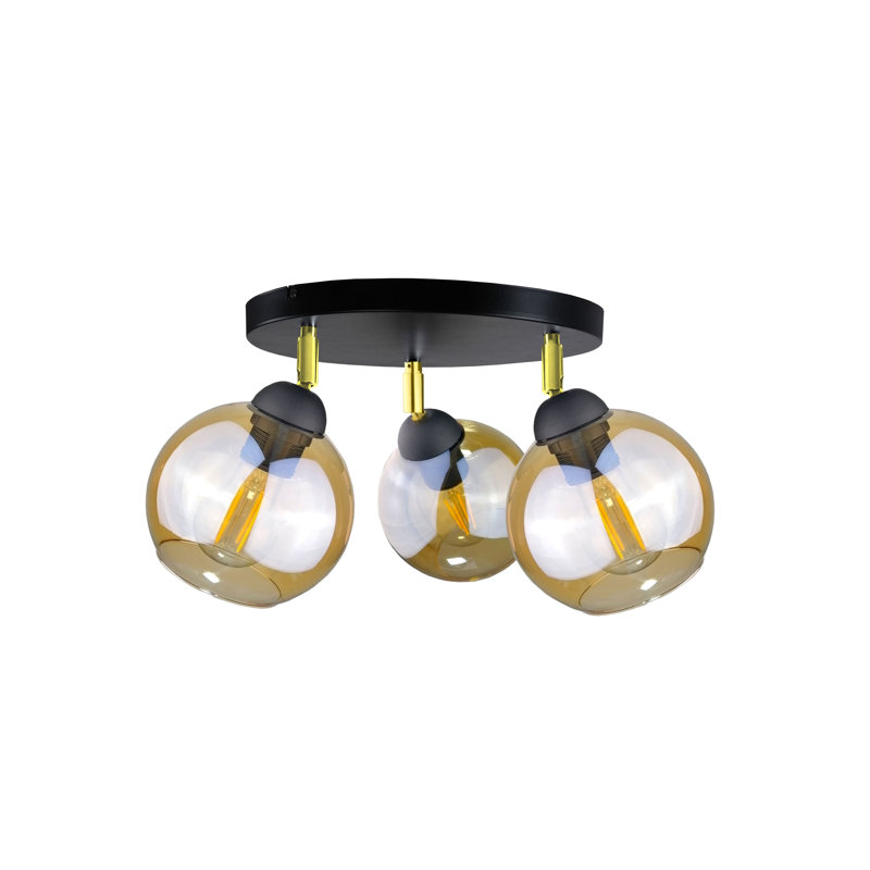 Glass Spotlight, Black