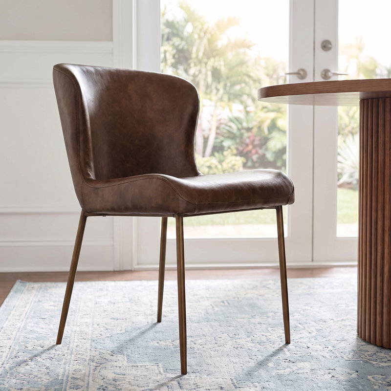 Chaise de salle à manger rembourrée Easley, Americano