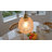 1-Light 9.45"Wide Pendant Light with Tiwisted Glass Shade for Kitchen Island-936846063