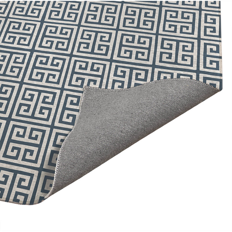 Paillasson Cuddle Key, Bleu, L 60 po x L 84 po