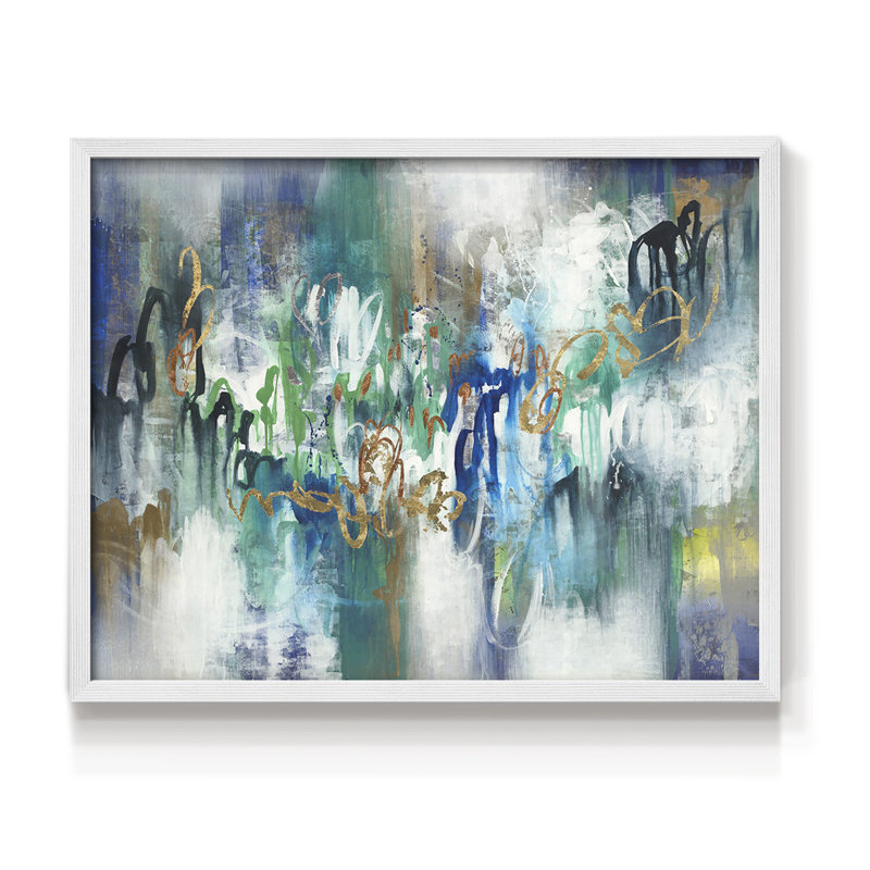 Felicity - Impression encadrée - Restickable, H 8 po x l 10 po, Blanc