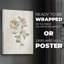 Blush Rose Botanical II - Impression sur toile seulement - NON-CADRE