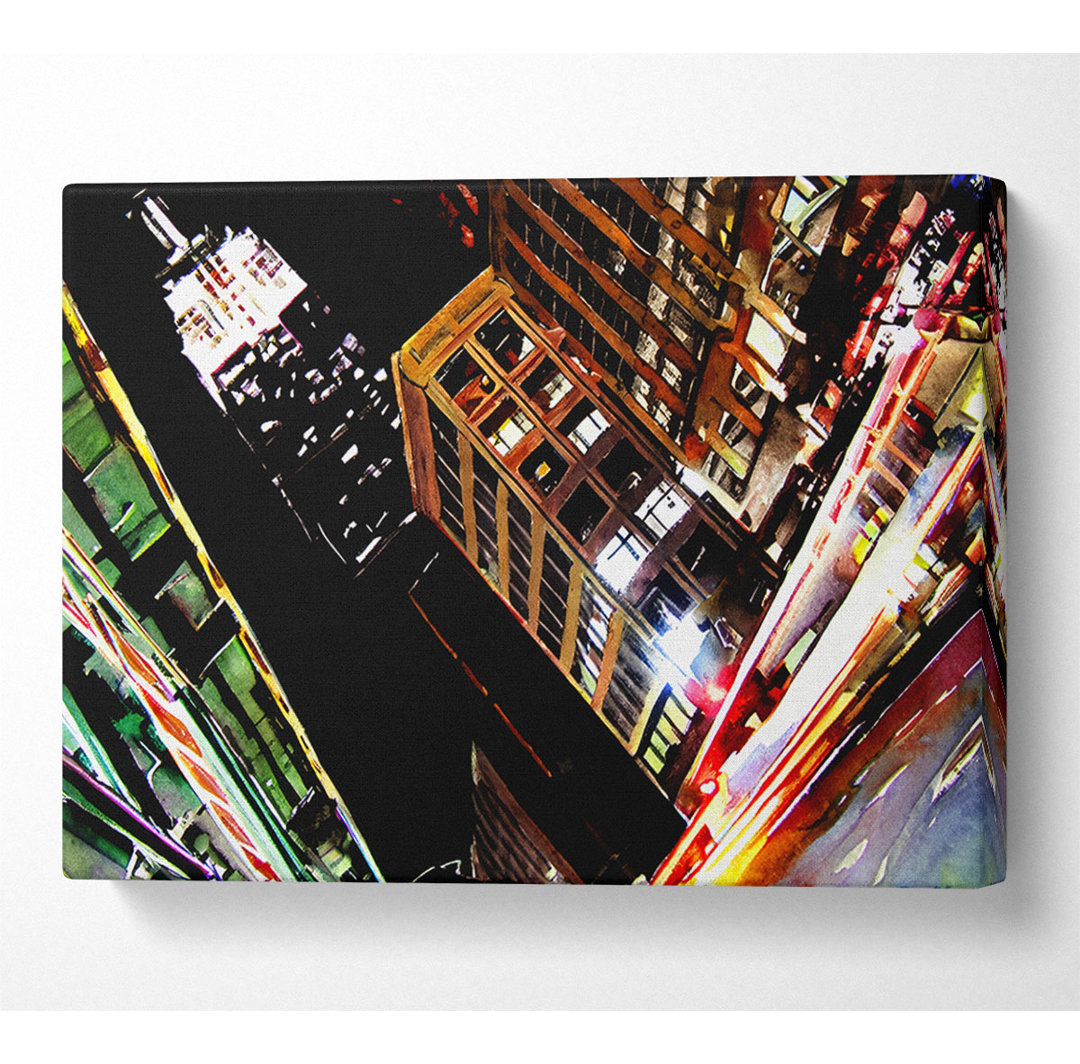 Kunstdruck New York City 5th Avenue Empire State View