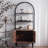 Iron Frame Display Cabinet