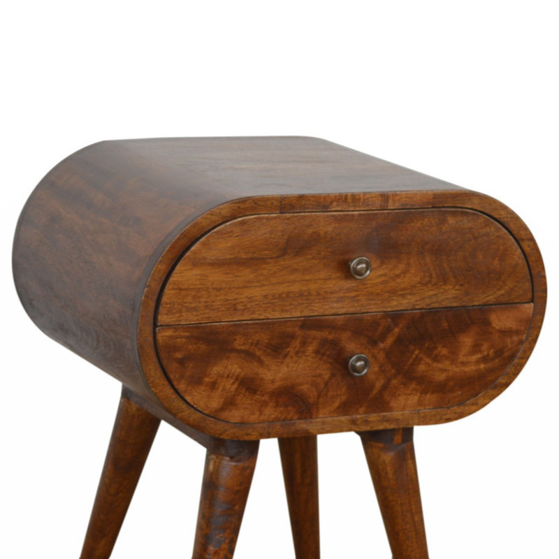 Bridgette 17.7'' W Solid Wood Nightstand