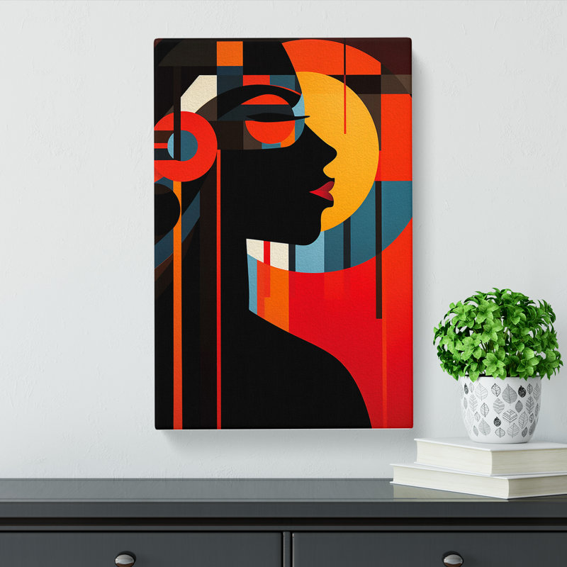 Woman Constructivism No.3 - Print, 60cm H x 40cm W x 3cm D