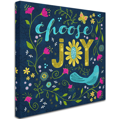 Berkhamstead, "Select JOY", impression sur toile tendue