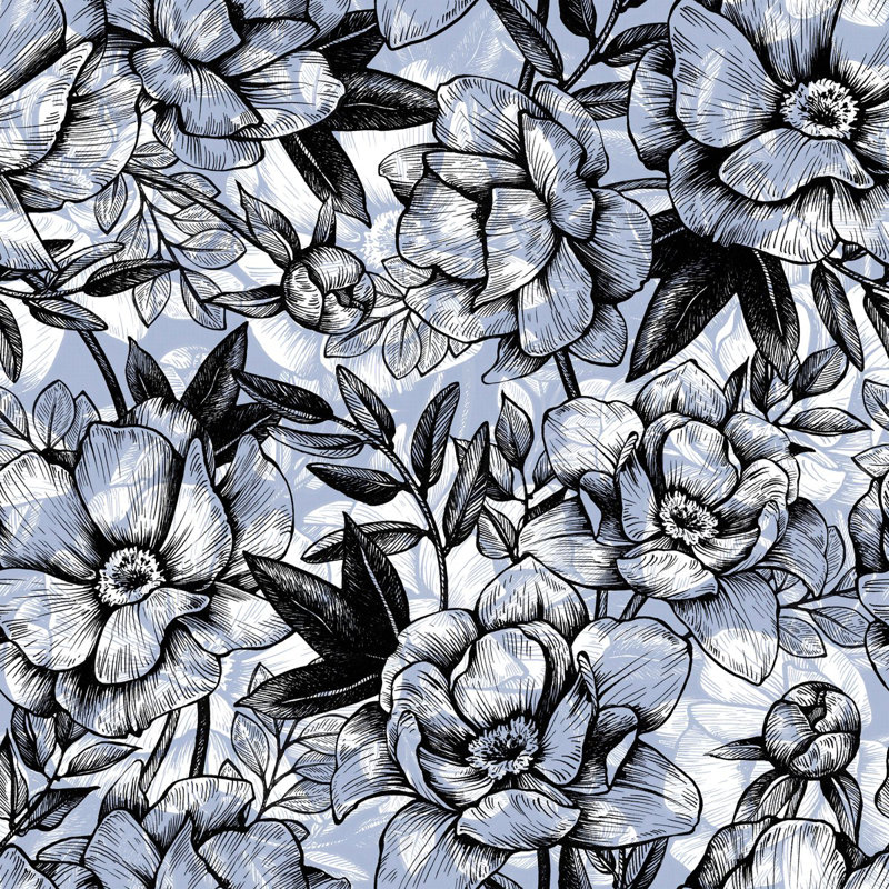 Floral Wallpaper Floral Tile