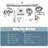 Floor Freestanding Tub Filler with Diverter-104343284