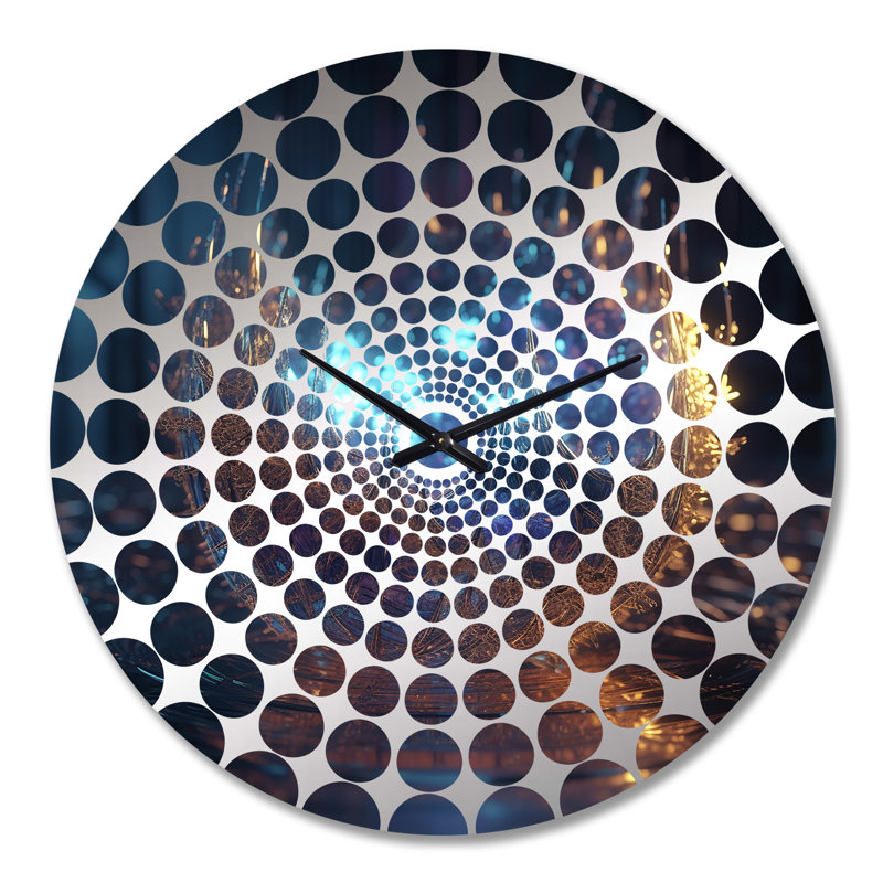 Horloge murale Ramhetu - Fractals, Très grand