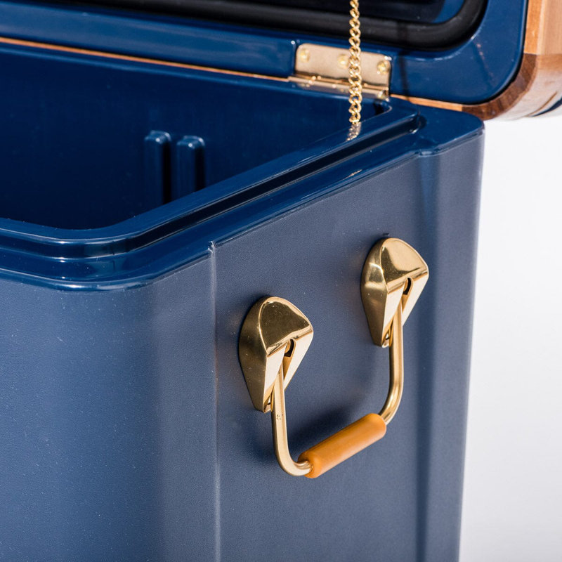 Hemingway Cooler, Navy/White