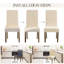 Ensemble de 4 housses de chaises de salle à manger 100% imperméables et ajustables-1801086372-1801086374
