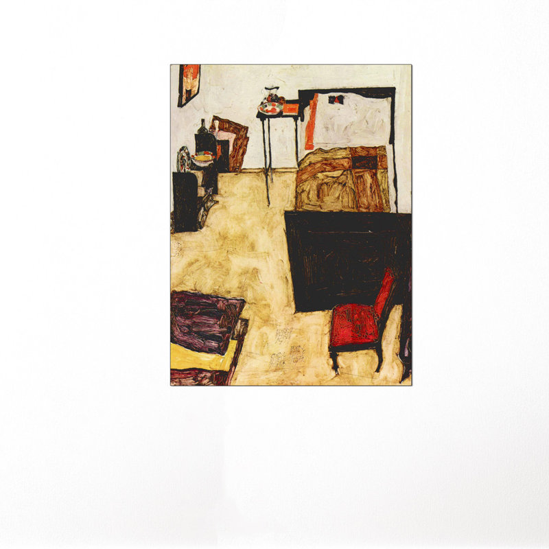 Egon Schiele - Wrapped Canvas Painting, 120cm H x 90cm W x 1.8cm D