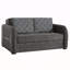Causeuse convertible avec rangement Primenest Flyte Collection, gris, parfaite pour les petits espaces et la multifonctionnalité-1593843458