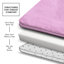 Tapis de bain en mousse viscoélastique ultra-doux avec envers antidérapant en PVC-49595327-49958219