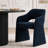 6 - Person Dining Table Sets With Oval Table & 6 Chenille Upholstered Armchairs-1645131422