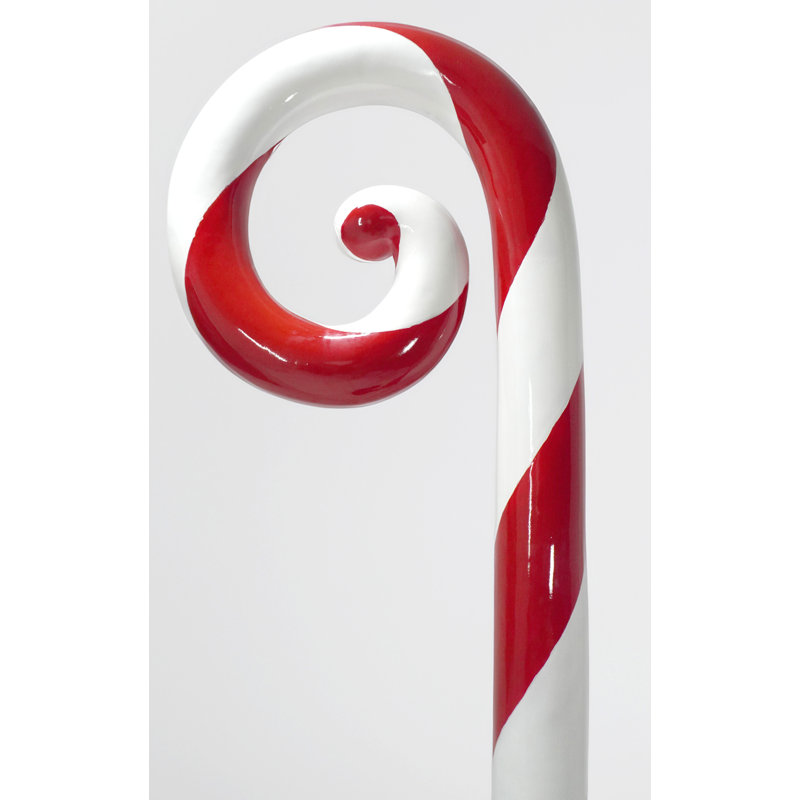 Holiday Swirl Candy Cane Display 98h