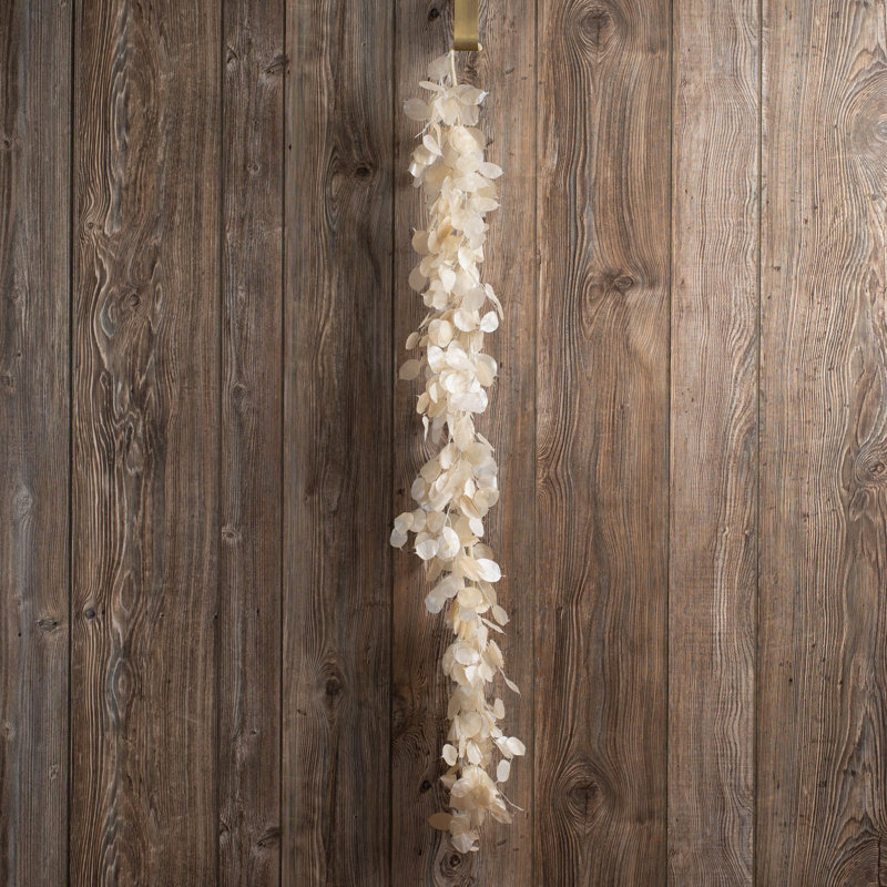 Faux Translucent Garland, 8' L