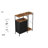 4-Drawer Dresser with Clothes Rack and Charging Station-542607879